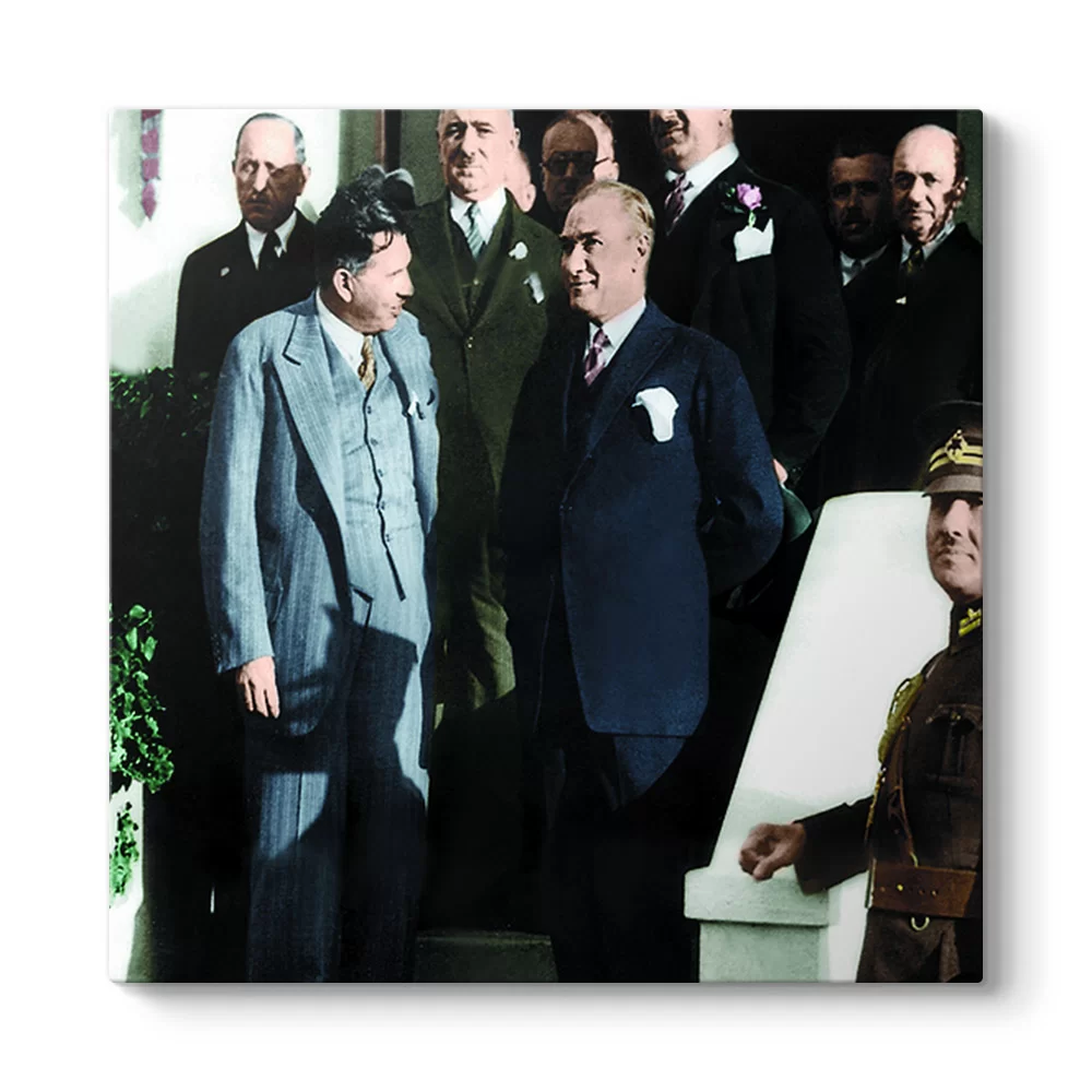Atatürk Kanvas Tablosu - Model 3